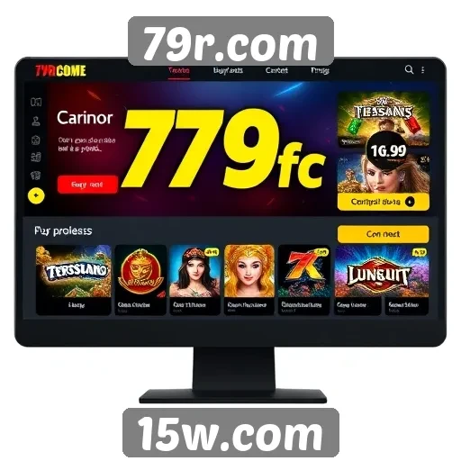 Interface do usuário do 79r.com é intuitiva